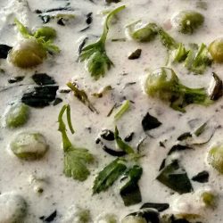 Methi matar malai